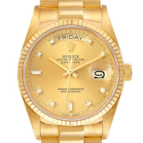 solid gold mens rolex|solid gold rolex day date.